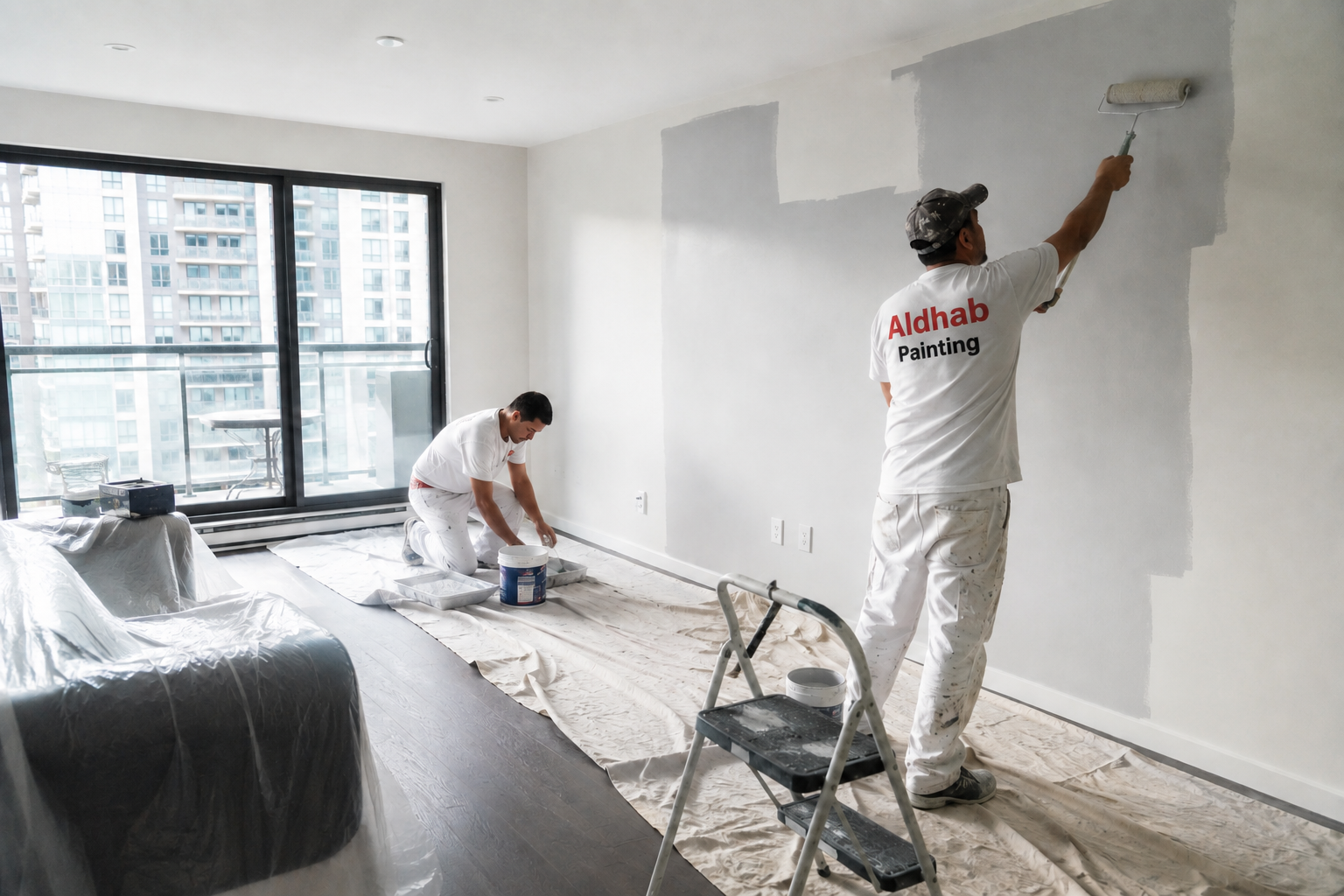 Apartment interior painting